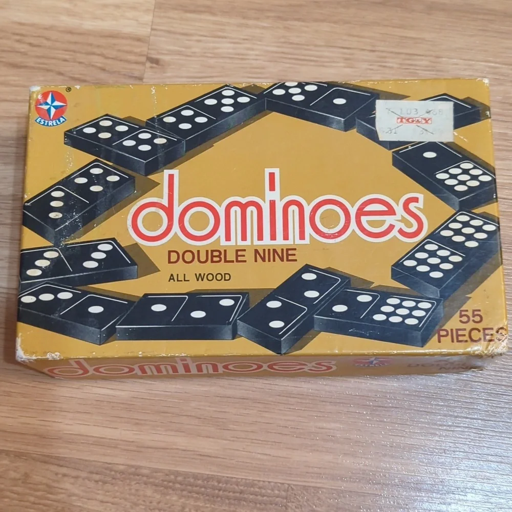 Vintage Dominoes Double Nine‎